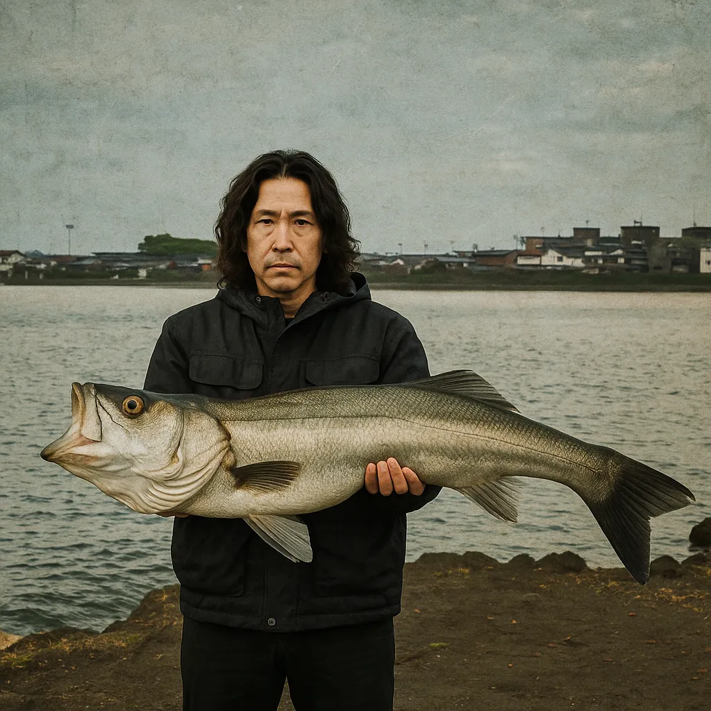 遠賀川でシーバスの釣果を得た岸本.webp