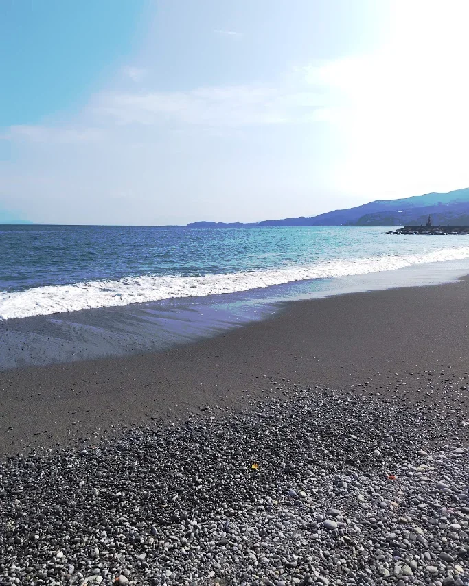 御幸の浜の様子