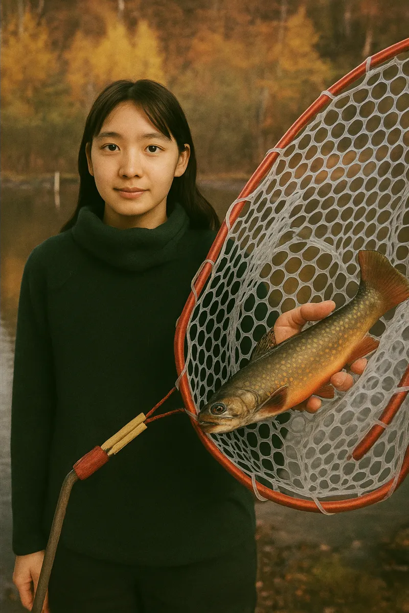 フォレストパークひらかわでブルックトラウトの釣果を得た森永.webp