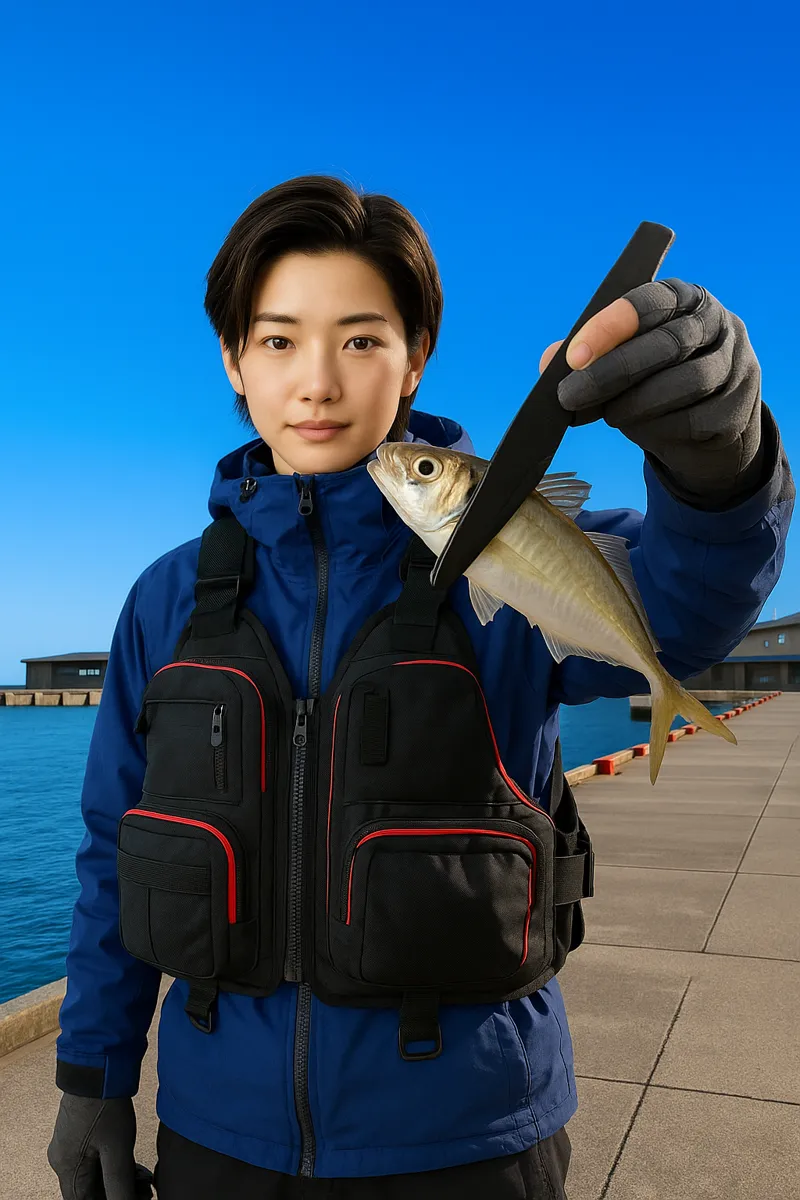 中之作港でアジの釣果を得た佐伯.webp