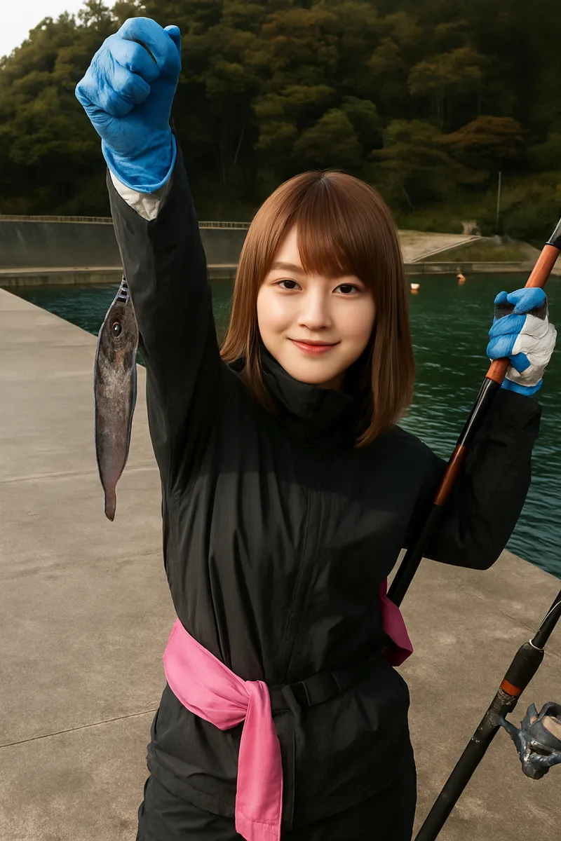 吉浜漁港でドンコの釣果を得た山際.webp
