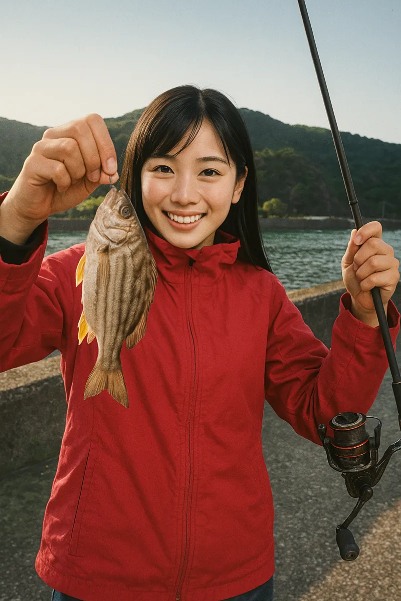 奄美大島でコトヒキの釣果を得た黒川.webp
