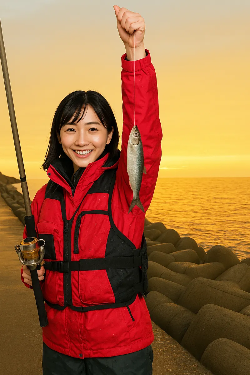 宜野湾マリーナでミジュンの釣果を得た黒川.webp