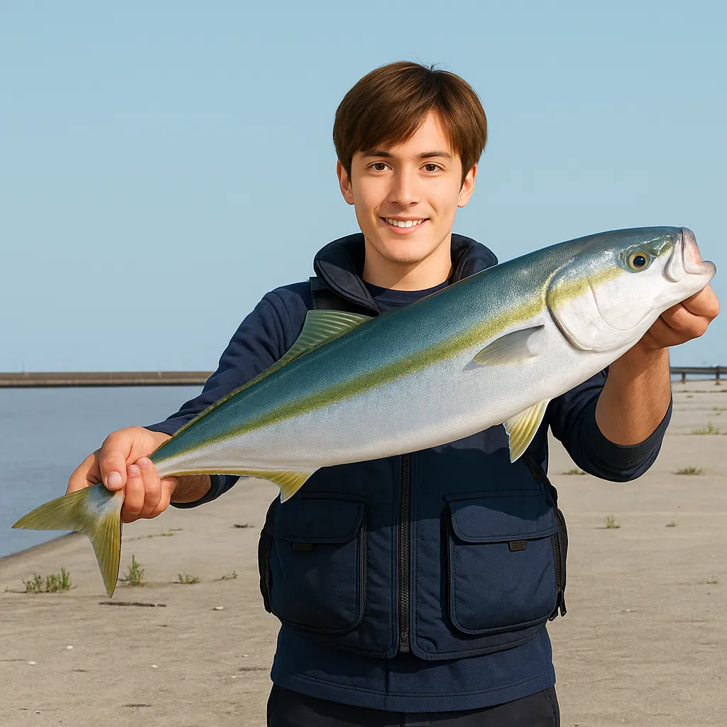 小名浜港でショアジギングの釣果を得た久良木.webp