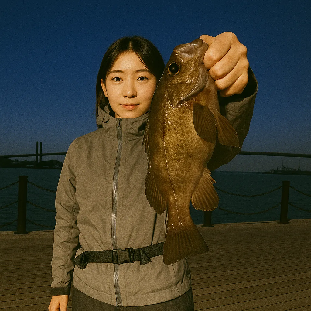 小名浜港でメバルの釣果を得た森永.webp