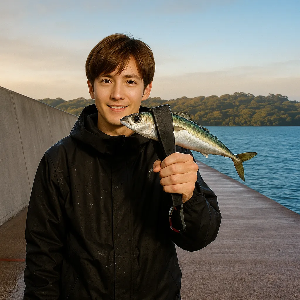 東宮浜港でサバの釣果を得た久良木.webp