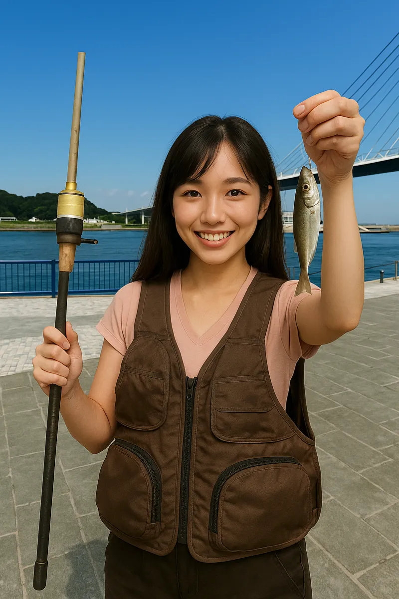 松川浦でアジの釣果を得た黒川.webp
