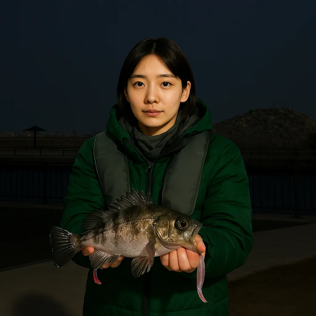 松川浦でメバルの釣果を得た森永.webp