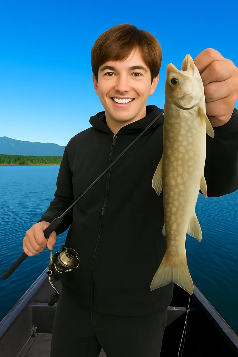 猪苗代湖でイワナの釣果を得た久良木.webp