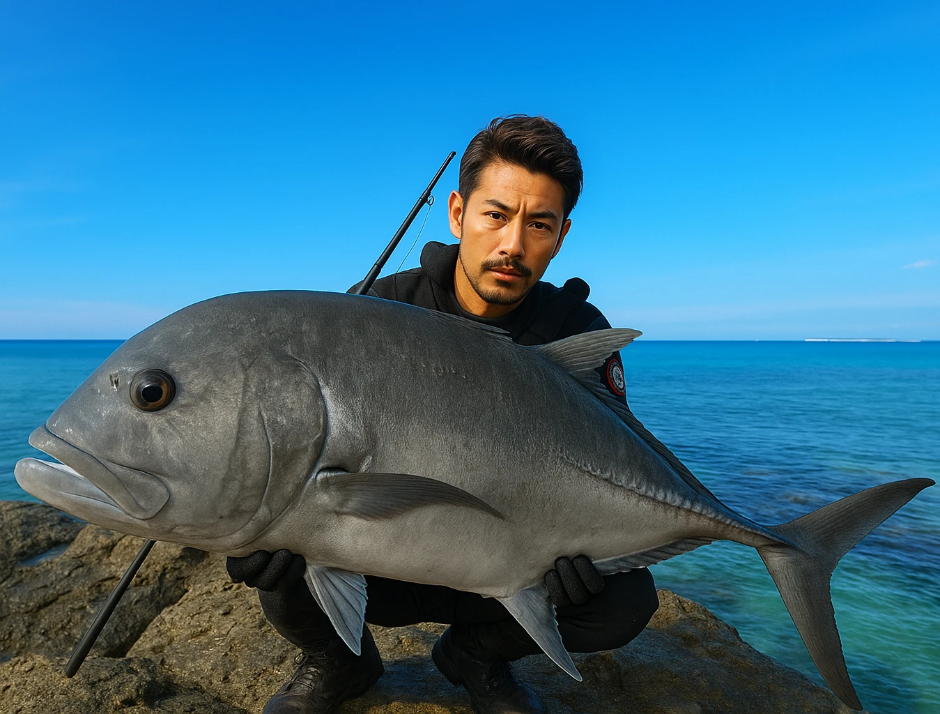 石垣島でロウニンアジの釣果を得た広岡.webp