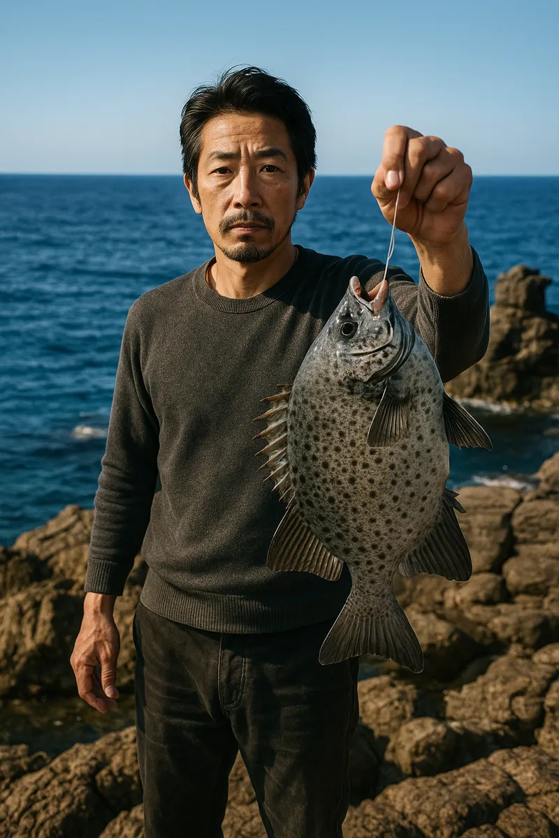 竹島でイシガキダイの釣果を得た佐々木.webp