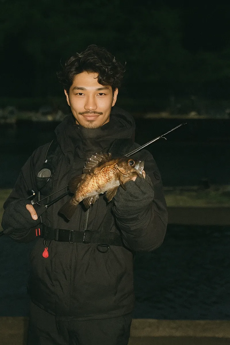 艫作漁港でメバルの釣果を得た安城.webp