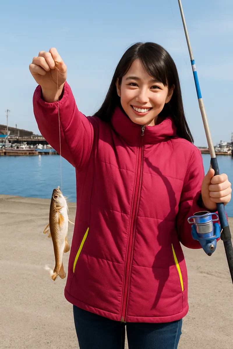 金浦港でハタハタの釣果を得た黒川.webp