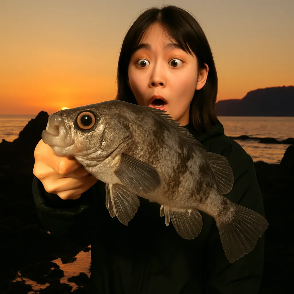 館山崎でメバルの釣果を得た森永.webp