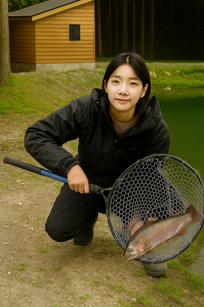 高根トラウトマウンテンズでブルックトラウトの釣果を得た森永.webp