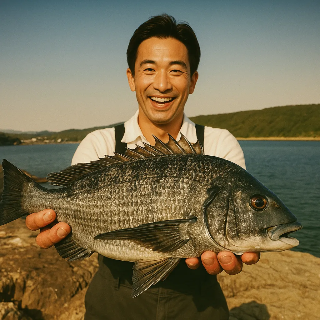 黒田の家臣でチヌの釣果を得た勝田.webp