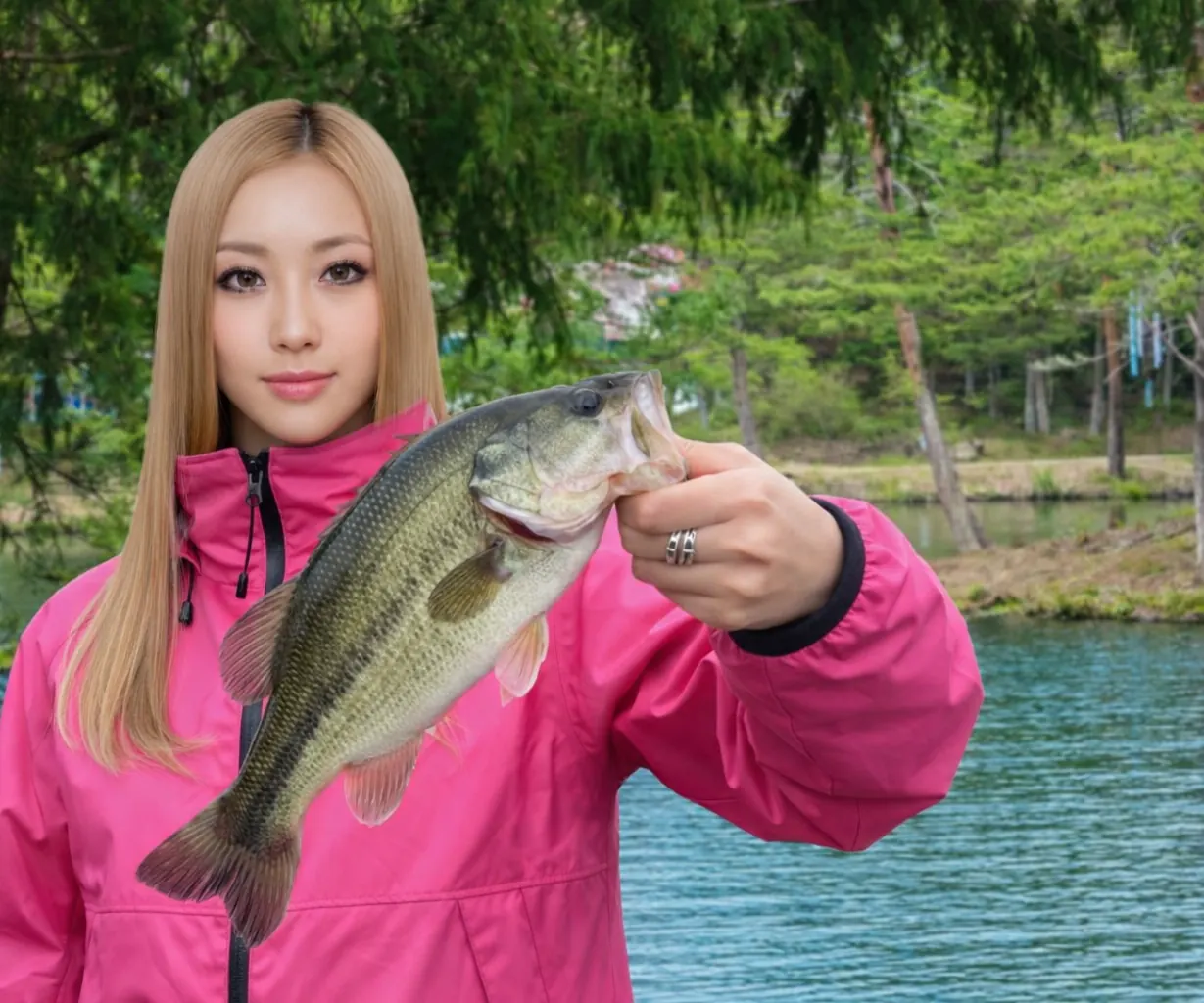 おおぐて湖でブラックバスの釣果を得た階下.webp
