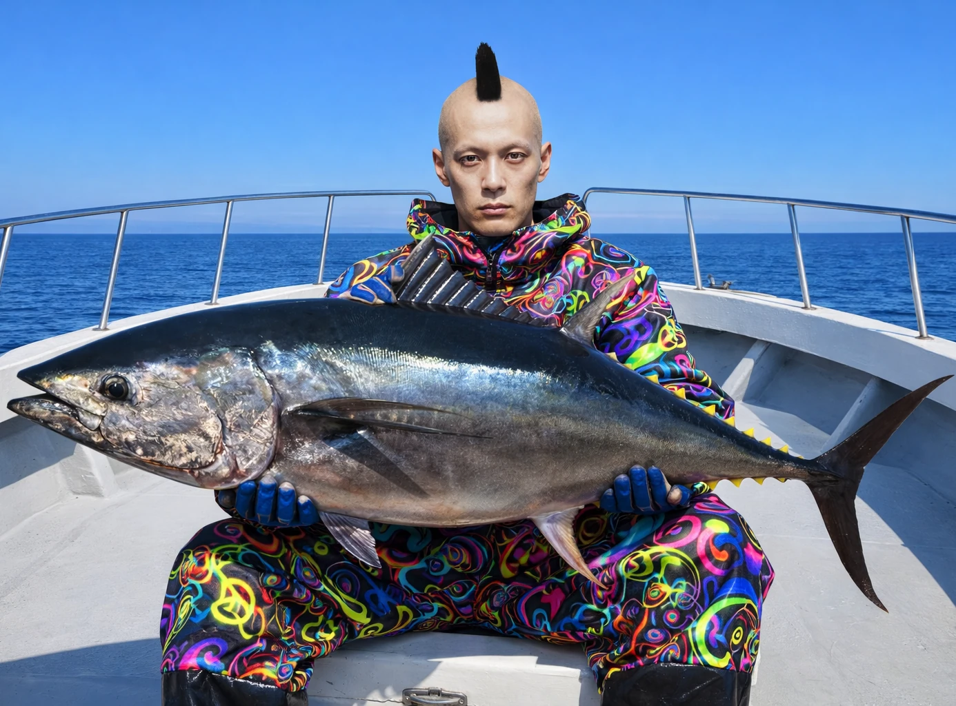 オホーツク海でクロマグロの釣果を得た馬頭.webp