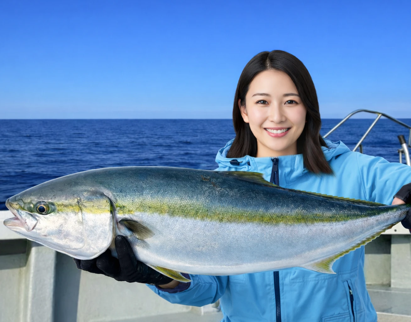オホーツク海でブリの釣果を得た仲代.webp