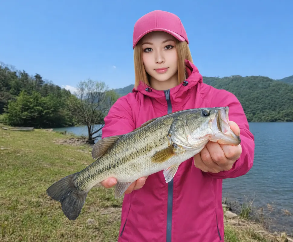 三川ダムでブラックバスの釣果を得た階下.webp