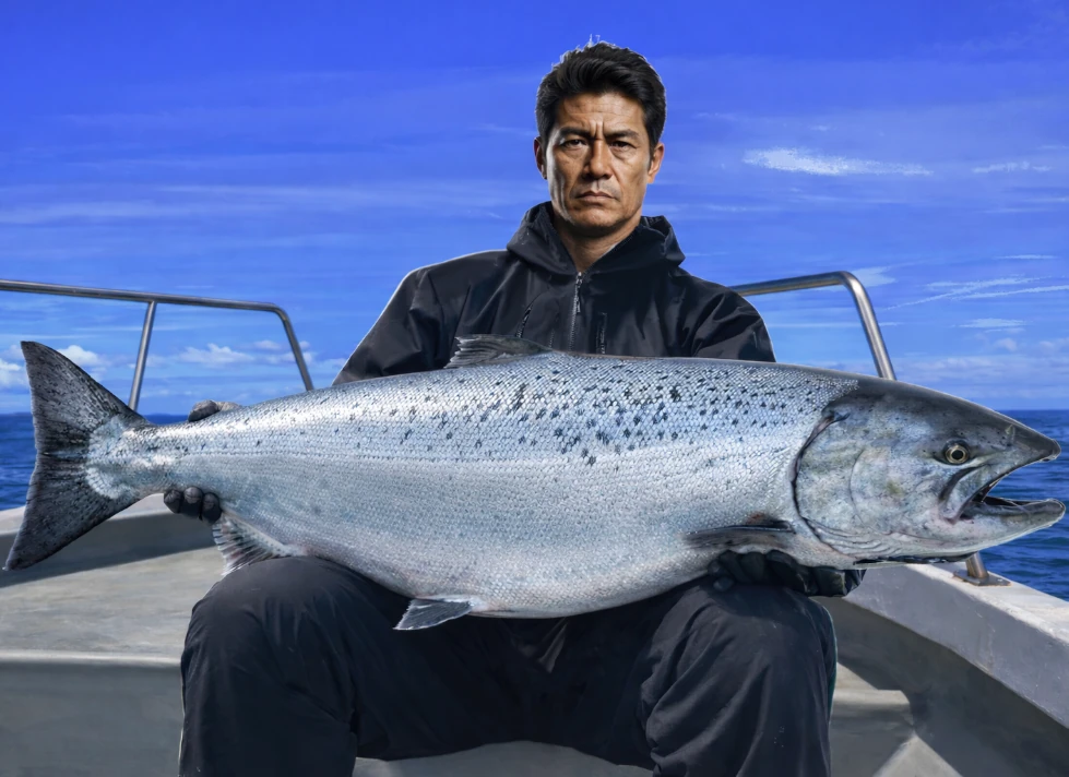 三陸沖でキングサーモンの釣果を得た北方.webp