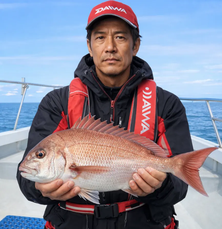 別府湾でマダイの釣果を得た北方.webp