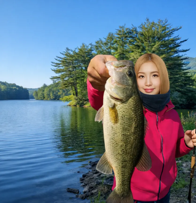 前川ダムでブラックバスの釣果を得た階下.webp