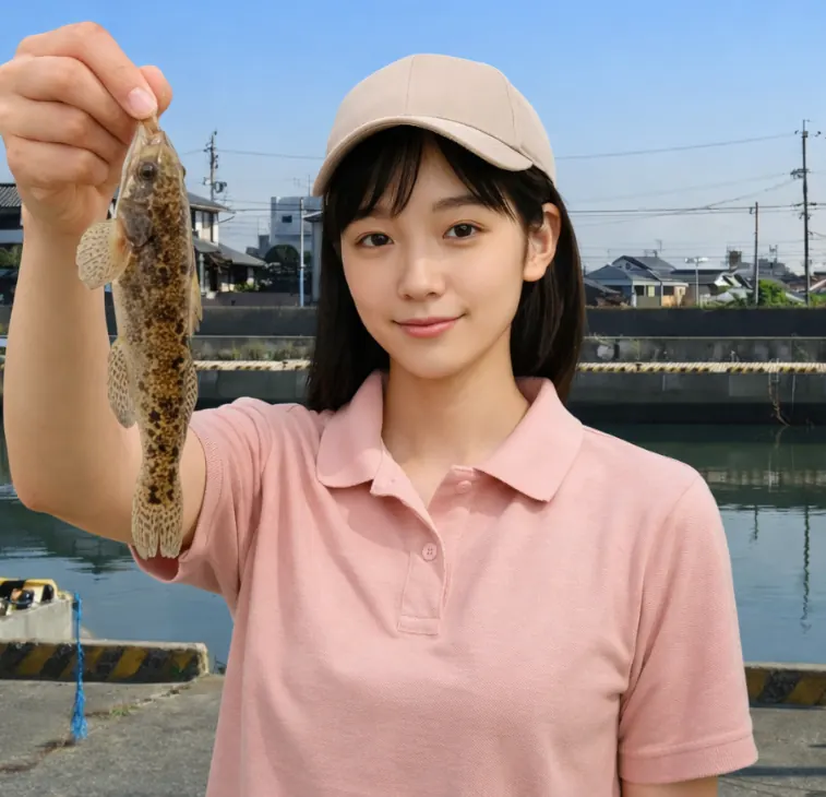 十ヶ川でハゼの釣果を得た黒川.webp