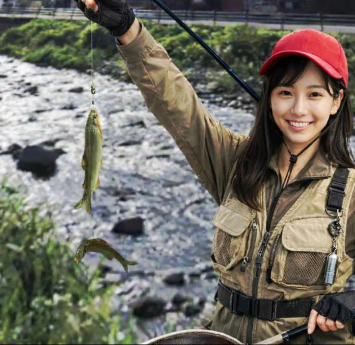 千歳川でアユの釣果を得た黒川.webp