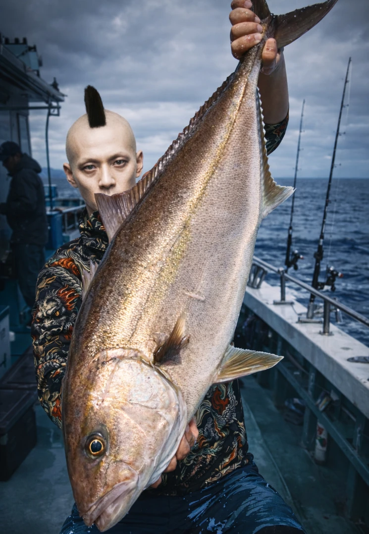 南伊豆沖でカンパチの釣果を得た馬頭.webp