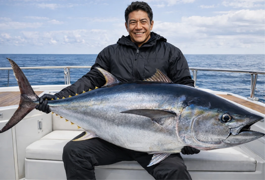 南伊豆沖でクロマグロの釣果を得た北方.webp