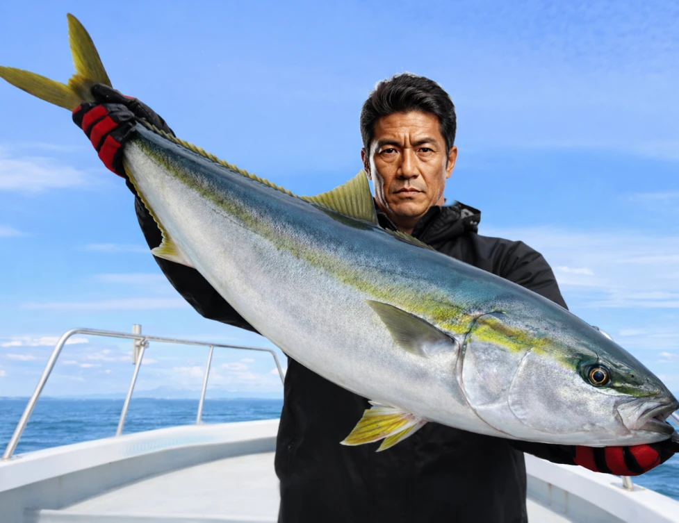 外房沖でヒラマサの釣果を得た北方.webp