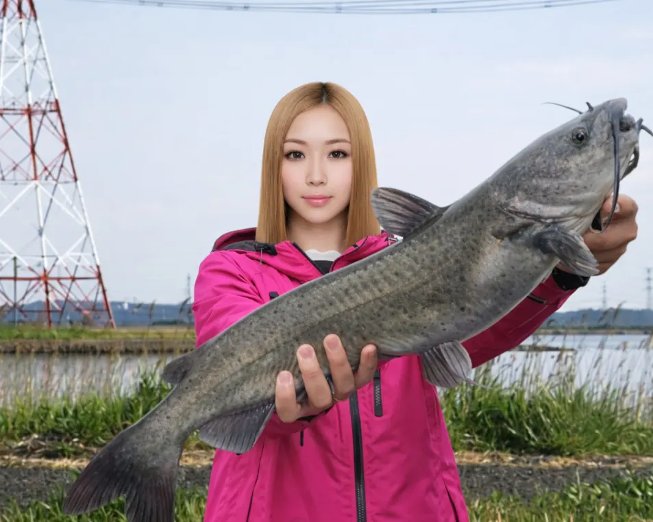 外浪逆浦でアメリカナマズの釣果を得た階下.webp