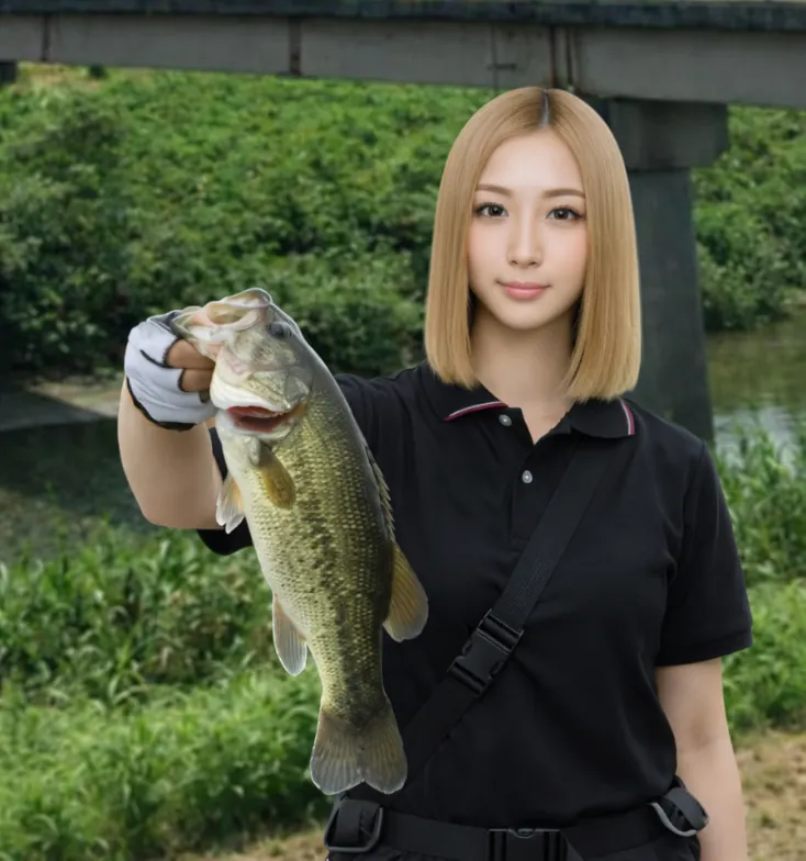 小櫃川でブラックバスの釣果を得た階下.webp