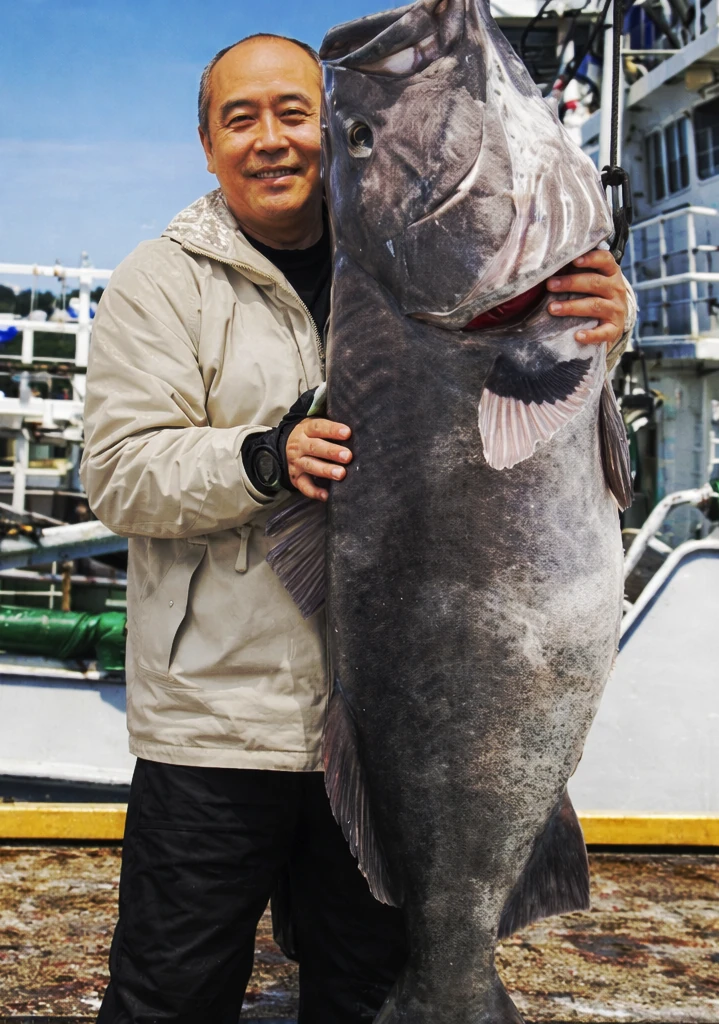 常磐沖でアブラボウズの釣果を得た田能村.webp