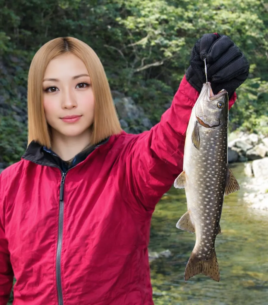 幌満川でアメマスの釣果を得た階下.webp