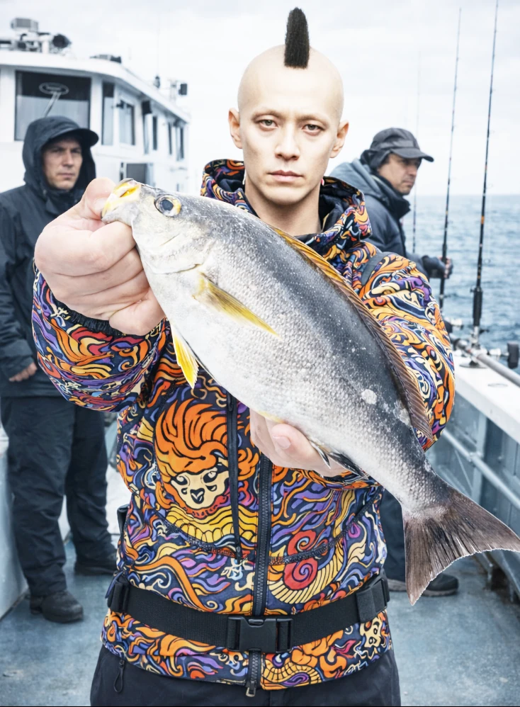 御前崎沖でイサキの釣果を得た馬頭.webp