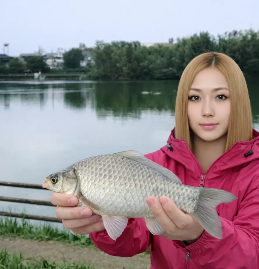 新海池公園でヘラブナの釣果を得た階下.webp
