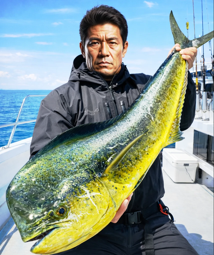日向灘でシイラの釣果を得た北方.webp