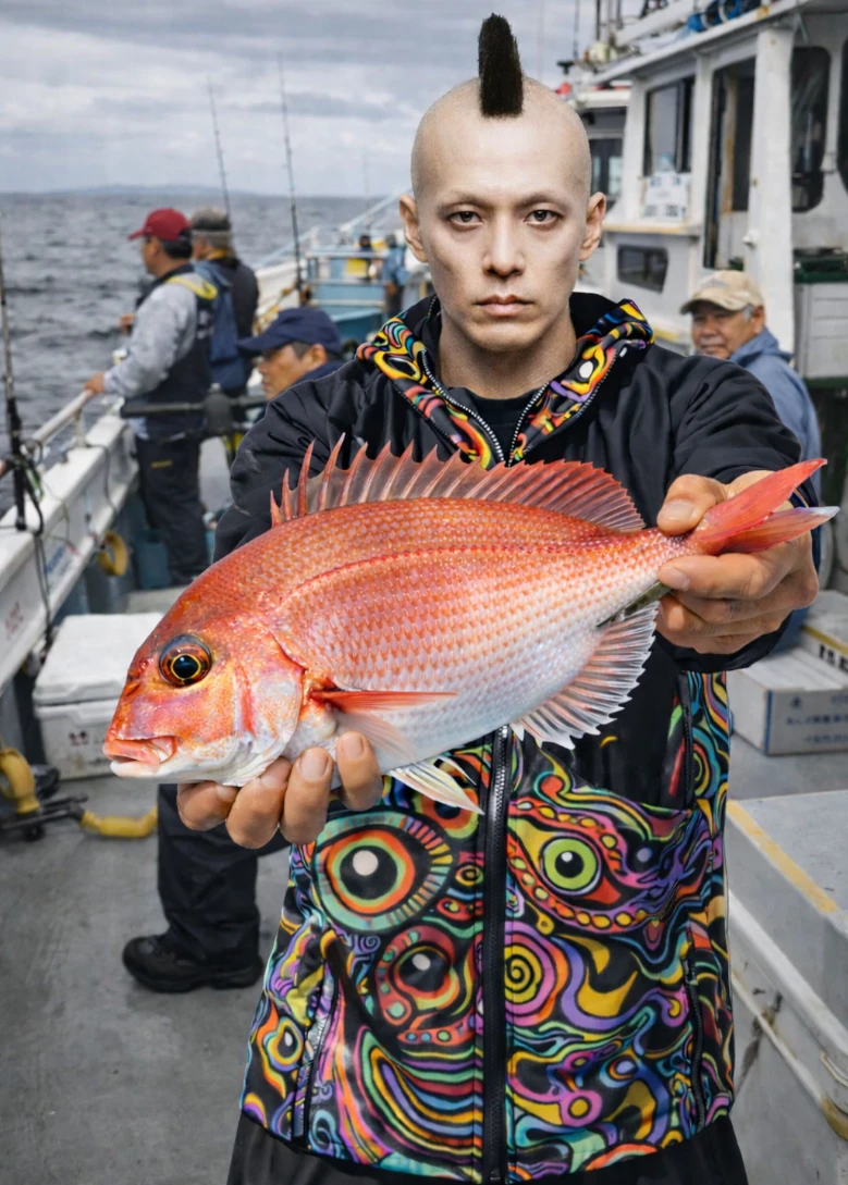日立沖でマダイの釣果を得た馬頭.webp