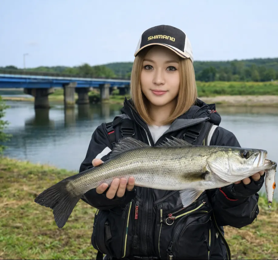 月光川でシーバスの釣果を得た階下.webp