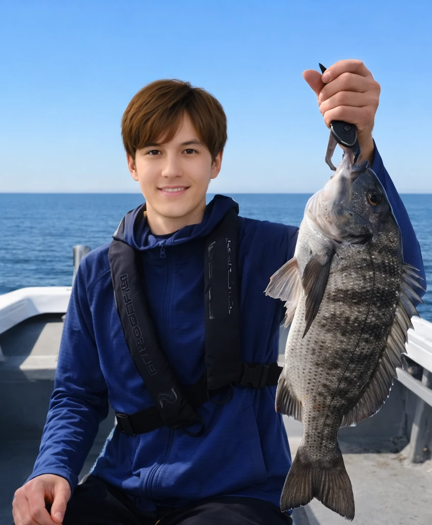 東京湾でクロダイの釣果を得た久良木.webp