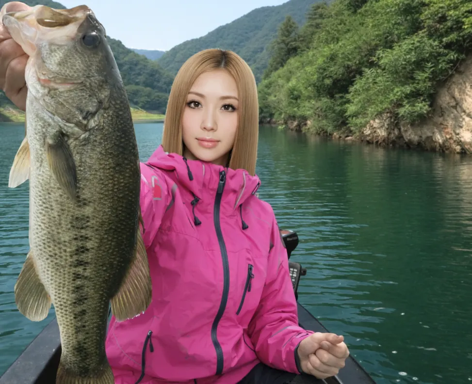 椿山ダムでブラックバスの釣果を得た階下.webp