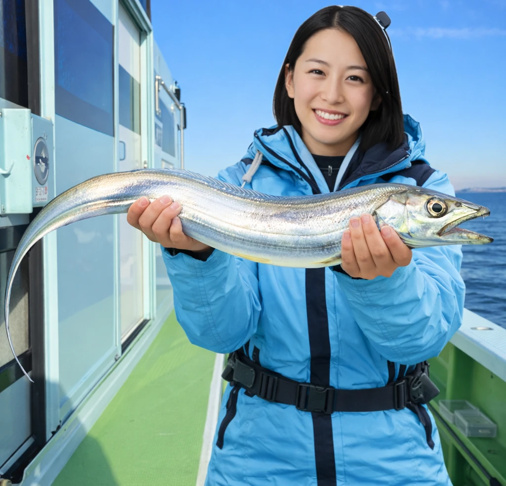 燧灘でタチウオの釣果を得た仲代.webp