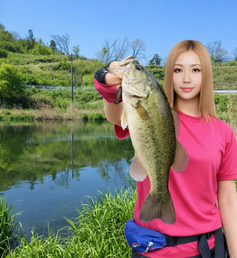 相野沼でブラックバスの釣果を得た階下.webp