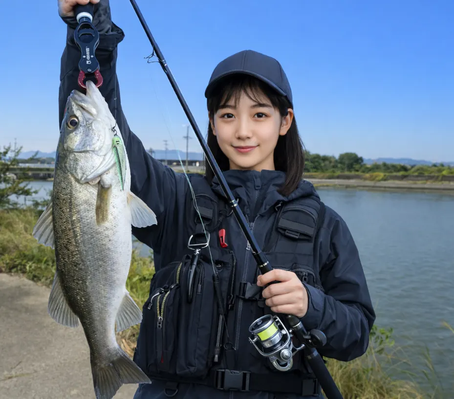 笹笛川河口でシーバスの釣果を得た国生.webp