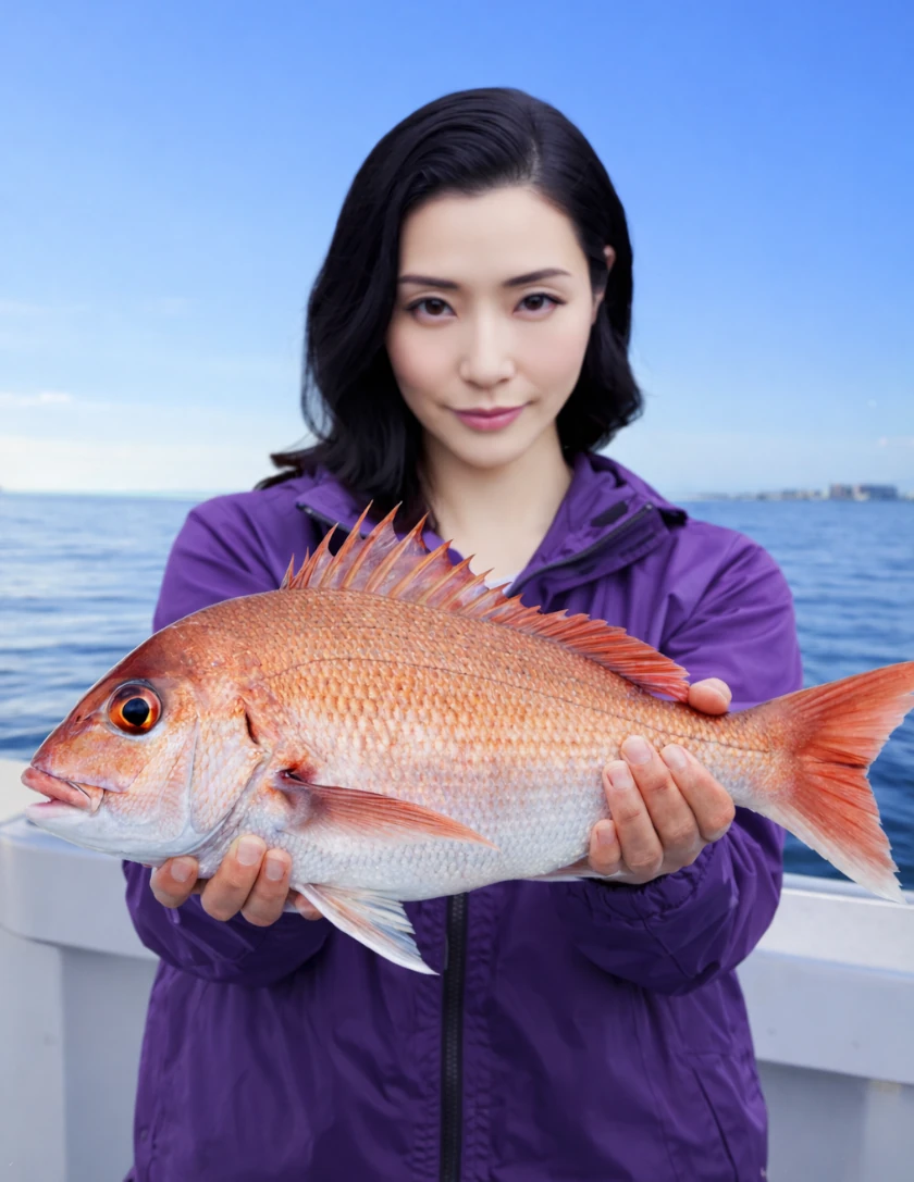 紀伊水道でマダイの釣果を得た八重田.webp