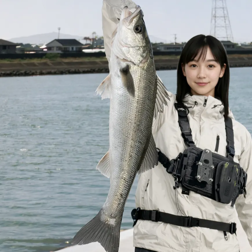 豊川放水路でシーバスの釣果を得た国生.webp