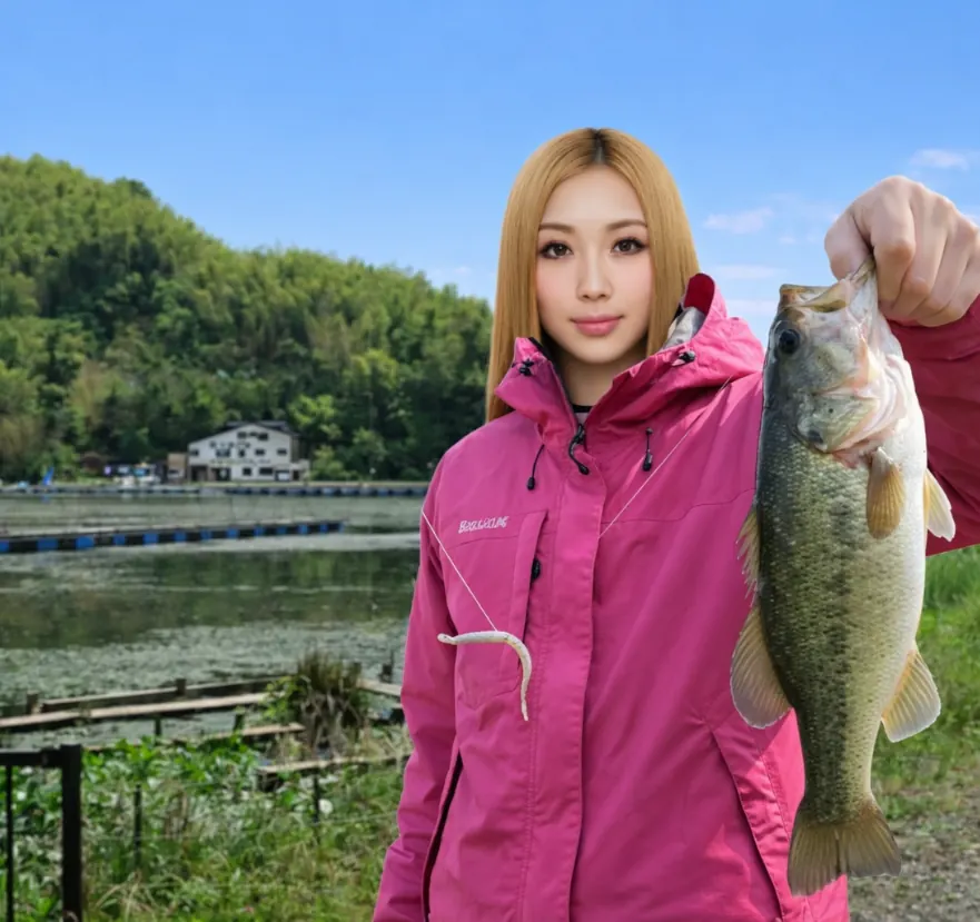 鯨ヶ池でブラックバスの釣果を得た階下.webp