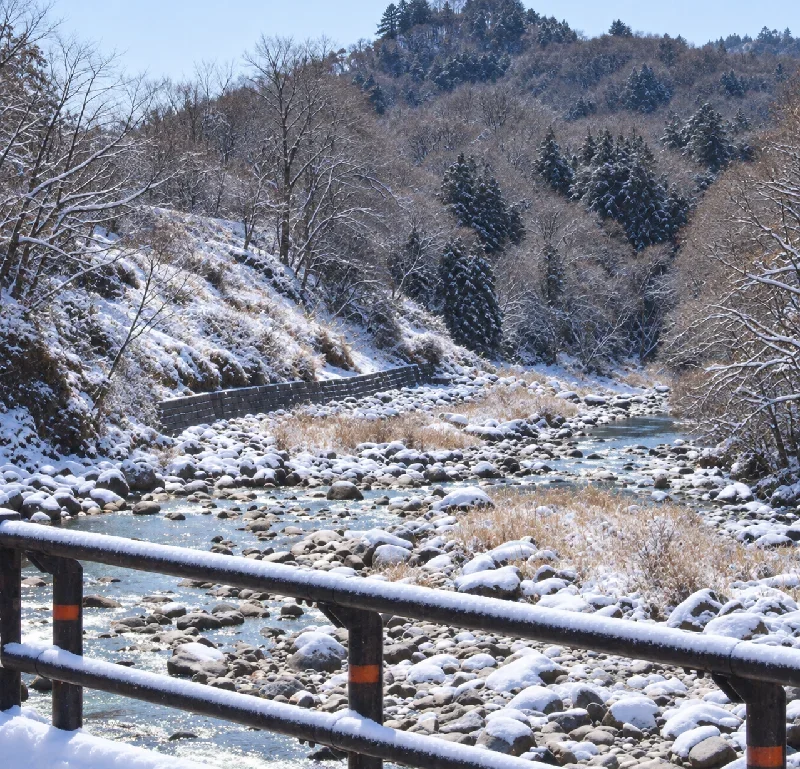 白水川合流地点付近